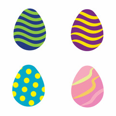 Easter vector icon tamplate background