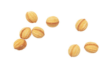 Cookies nuts with condensed milk