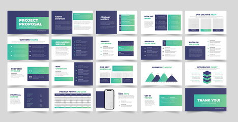 Project proposal PowerPoint Template 