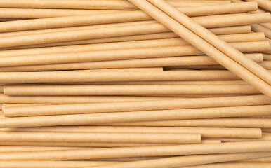 Brown Paper Drink Straws