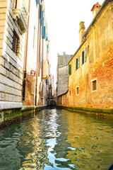 ベネチアの運河