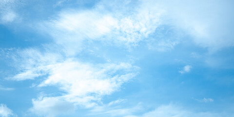 blue sky with clouds