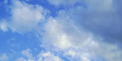 blue sky with clouds