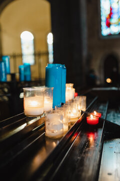cierges &eacute;glise