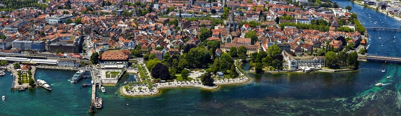 Fototapeta na wymiar Konstanz am Bodensee