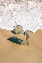 Plage Lavandou rochers