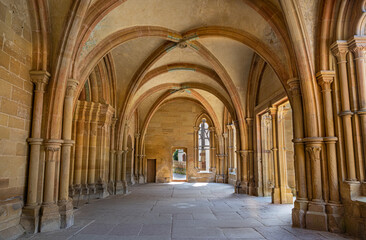 Fototapeta premium Maulbronn Monastery is a former Cistercian abbey and one of the best-preserved in Europe. Baden Wuerttemberg, Germany,
