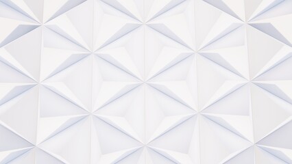 Abstract architecture background geometric pattern of design 3d render