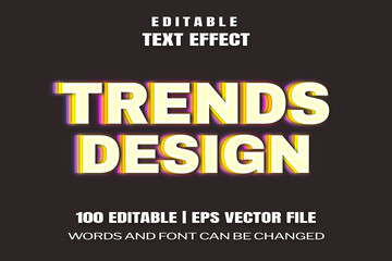text effects Trends design