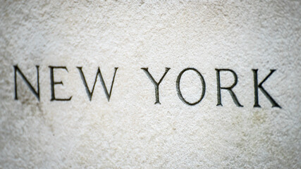 Engraved writing 