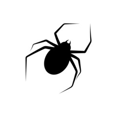 Spider icon design template ilustration vector