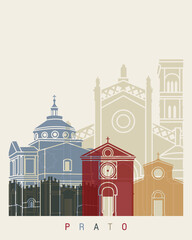 Prato skyline poster