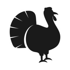 Turkey icon design ilustration template vector
