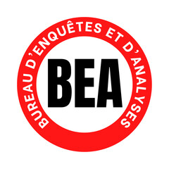Symbole BEA bureau d'enquêtes et d'analyses