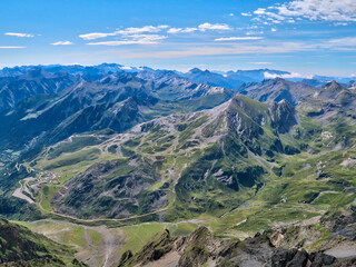 Vue sur les montagnes - Campbieil (Hautes-Pyrénées)