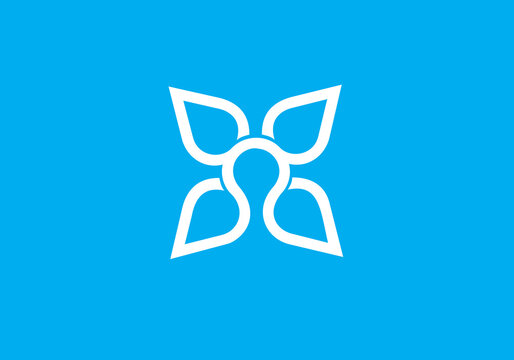 this flower logo