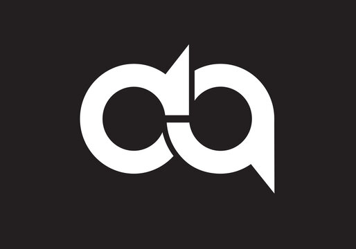 letter da icon design for your business
