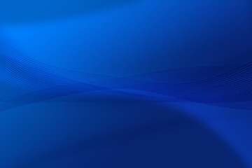 abstract blue wave curve with lines background