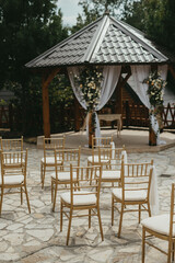 Welcome to our wedding stock photo. Decoration for wedding.