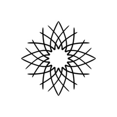 Fototapeta premium Target aim icon, archer sports game symbol. Game aiming sight dot pointer. Shoot sniper rifle focus cursor. Bullseye mark targeting. Isolated vector illustration