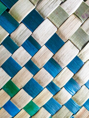 New Zealand flax weaving, traditional handcraft © RebNZPics
