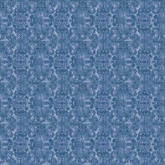 Watercolor ornament, decorative tiles, seamless background, fascinating view