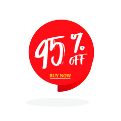 Sale of special offers. Discount with the price is 95% .