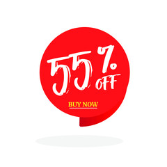 Sale of special offers. Discount with the price is 55% .