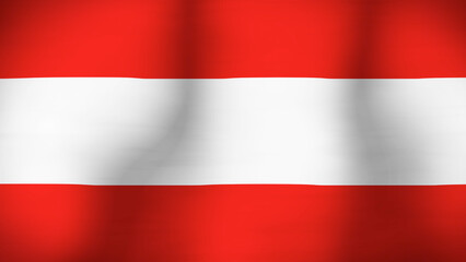 Flag of Austria Close Up