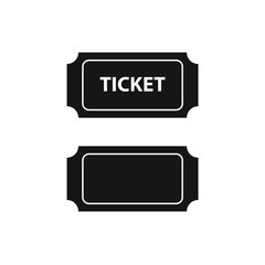 ticket vector for website symbol icon