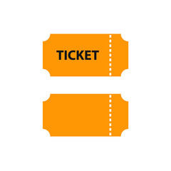 ticket vector for website symbol icon