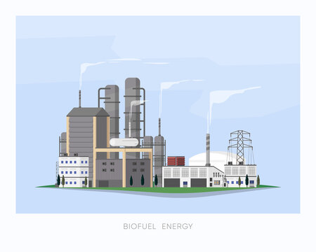 the bio fuel energy, bio fuel power plant supply electricity to the factory and city