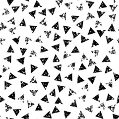 Vector seamless mosaic art pattern. Art background.