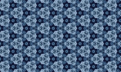 Patchwork seamless pattern and geometric patches. Quilt design. Square rug, cushion. Print for fabric and textile.