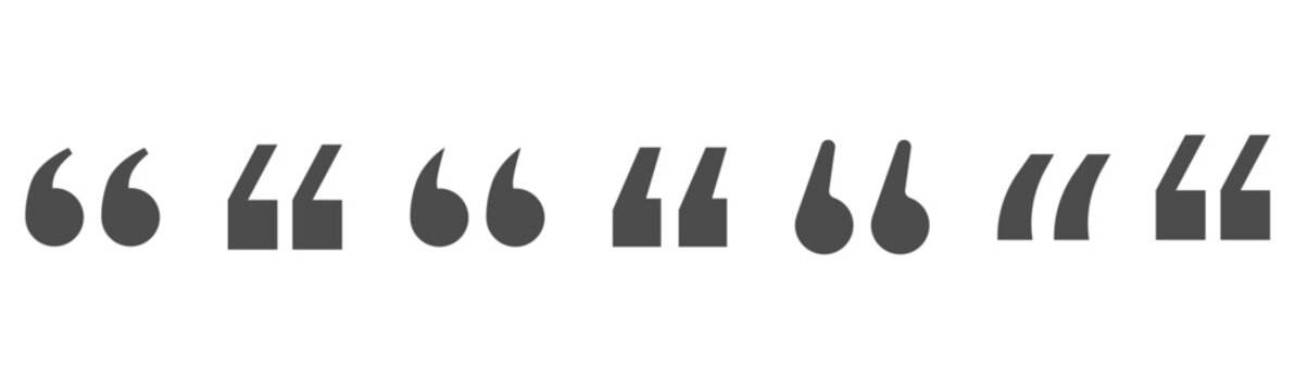 A quotemarks, quotation, quote speech mark, commas