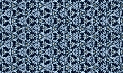 Patchwork seamless pattern and geometric patches. Quilt design. Square rug, cushion. Print for fabric and textile.