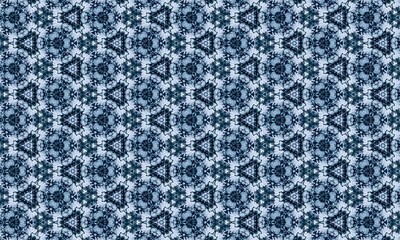 Patchwork seamless pattern and geometric patches. Quilt design. Square rug, cushion. Print for fabric and textile.