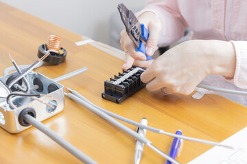 電気工事士の技能試験の練習