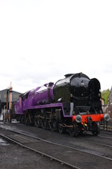 Plakat the taw valley re painted purple to celebrate the queens platinum jubilee 