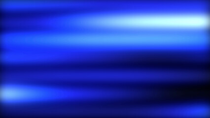Smooth Horizontal Glowing Curtain Blue Gradient Lines with Soft Light Backgorund