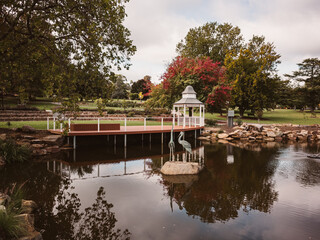 Obraz premium Gazebo in the park
