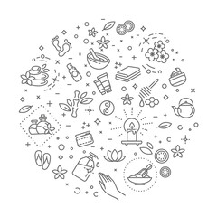 illustration - Spa and Beauty