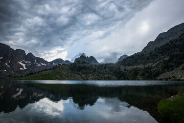 Summer landscape in Posets Maladeta Nature Park, Spain