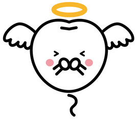 歯のキャラクター（抜歯）