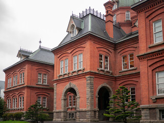 Fototapeta na wymiar 赤レンガ庁舎