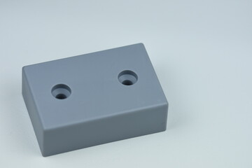 gray Plastic support for furniture,foot   