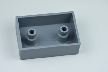 gray Plastic support for furniture,foot   
