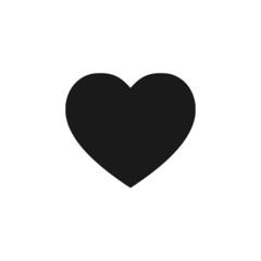 Heart icon. Symbol of love and health. Like symbol. Vector EPS 10