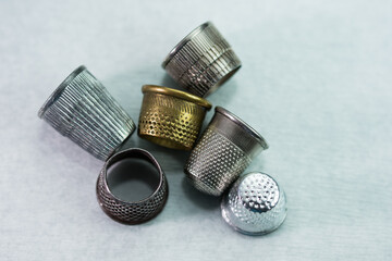 six Thimbles  old and new