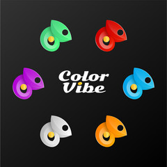 Color Vibe - Chamelon illustration